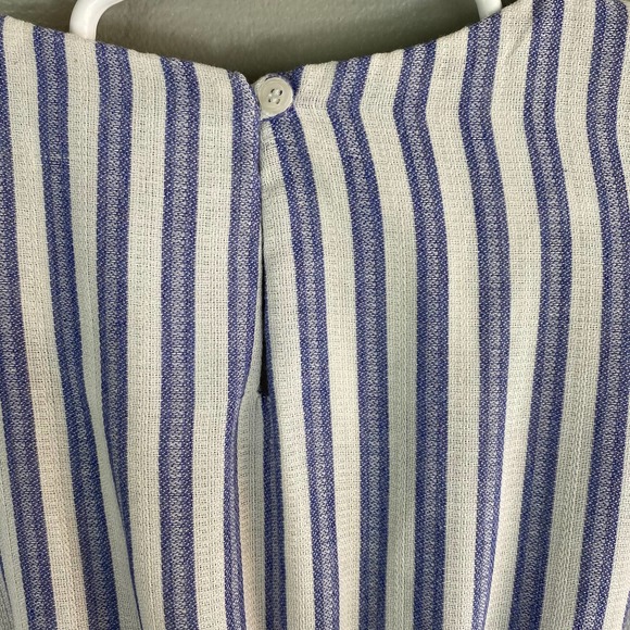 Gianni Bini Girl's Striped Linen Pocket Dress Size 4 - Picture 10 of 10